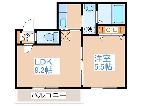 ＨＳ南平岸112の物件間取画像